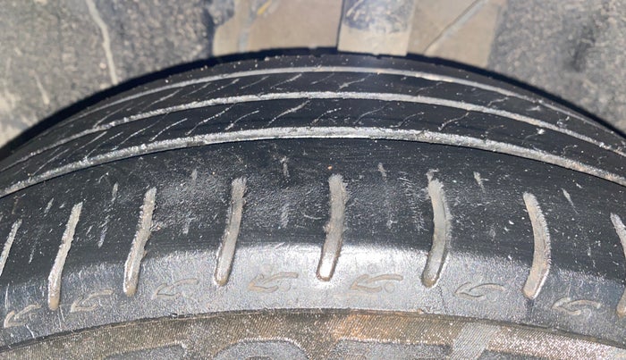 2023 Tata ALTROZ XZA, Petrol, Automatic, 44,510 km, Left Front Tyre Tread