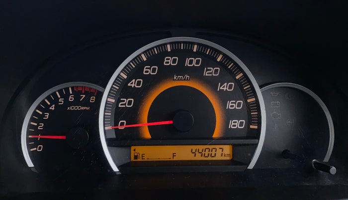 2015 Maruti Wagon R 1.0 VXI, Petrol, Manual, 44,001 km, Odometer Image