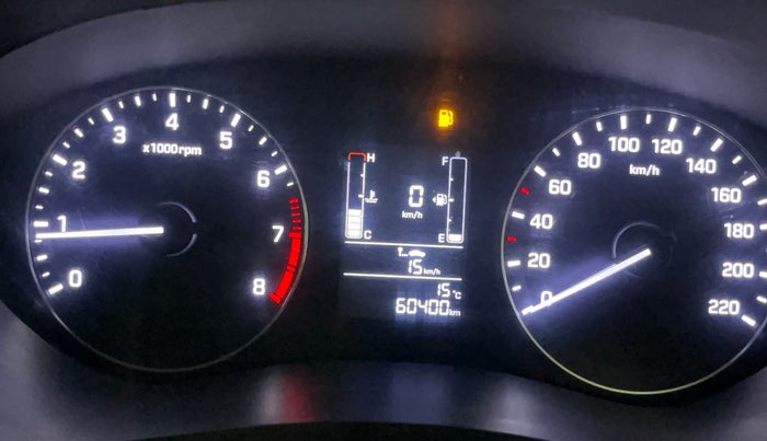 2017 Hyundai Elite i20 SPORTZ 1.2, Petrol, Manual, 60,451 km, Odometer Image