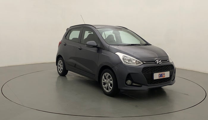 2018 Hyundai Grand i10 SPORTZ 1.2 KAPPA VTVT, Petrol, Manual, 20,257 km, Right Front Diagonal