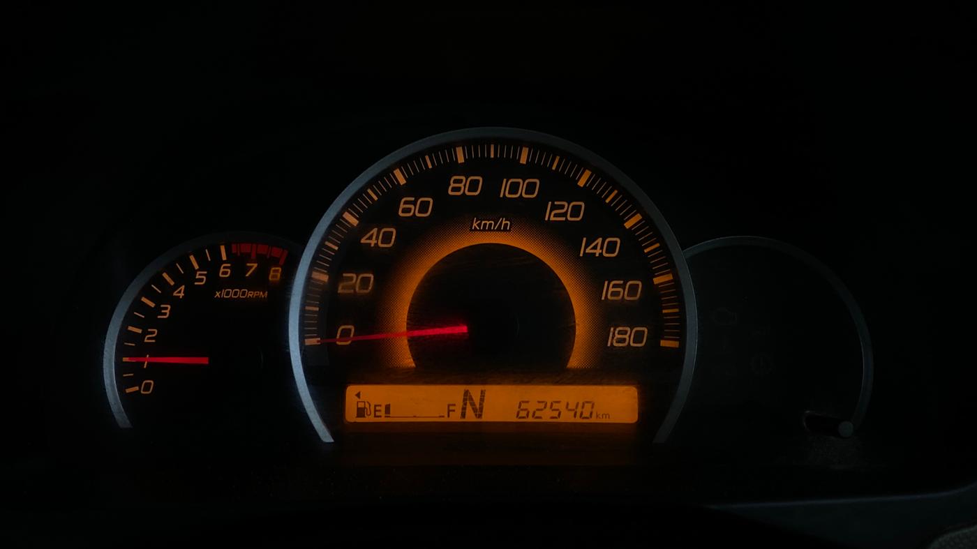 2015 Maruti Wagon R 1.0 VXI AMT, Petrol, Automatic, 62,258 km, Odometer Image