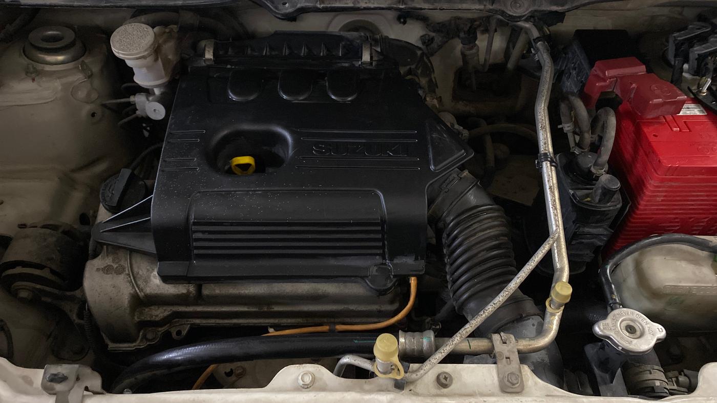 2015 Maruti Wagon R 1.0 VXI AMT, Petrol, Automatic, 62,258 km, Engine View