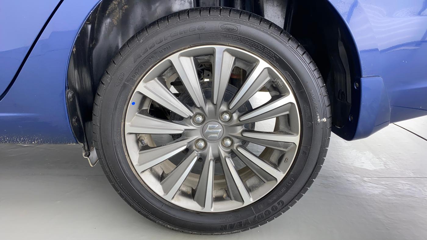 2019 Maruti Ciaz ALPHA 1.5 MT VTVT SHVS, Petrol, Manual, 11,966 km, Left Rear Wheel