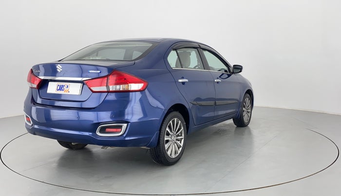 2019 Maruti Ciaz ALPHA 1.5 MT VTVT SHVS, Petrol, Manual, 11,966 km, Right Back Diagonal