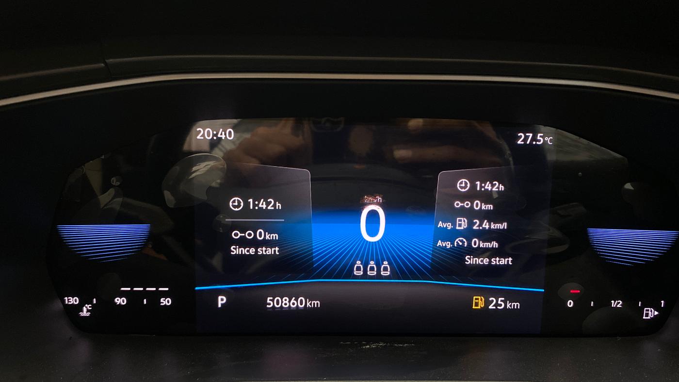 2023 Volkswagen TAIGUN TOPLINE 1.0 TSI AT, Petrol, Automatic, 50,860 km, Odometer Image