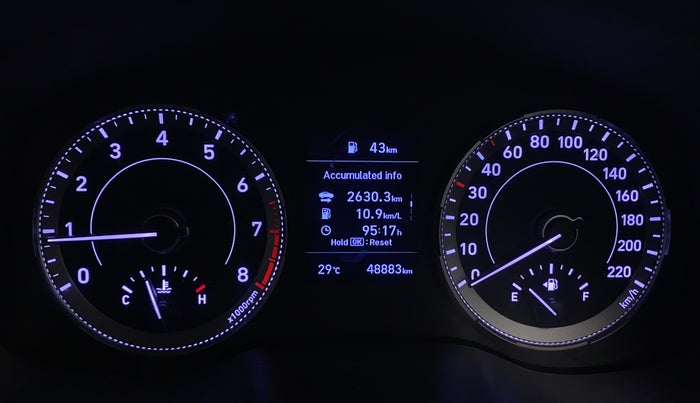 2019 Hyundai VENUE SX 1.0 (O) TURBO, Petrol, Manual, 48,880 km, Odometer Image