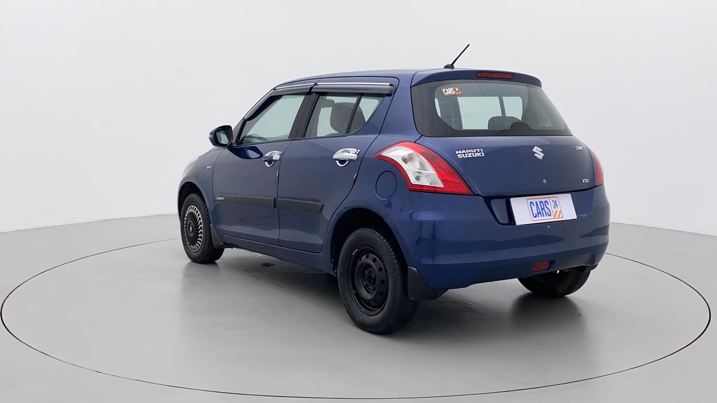 2013 Maruti Swift VXI, Petrol, Manual, 80,928 km, Left Back Diagonal