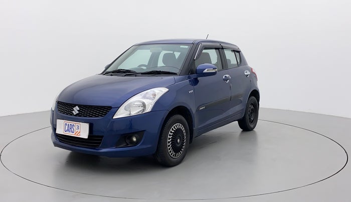 2013 Maruti Swift VXI, Petrol, Manual, 80,928 km, Left Front Diagonal