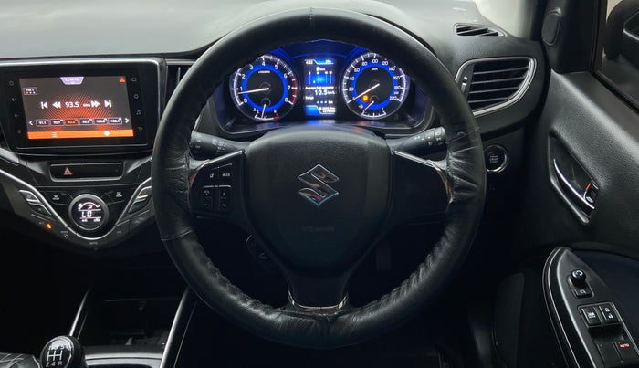 2019 Maruti Baleno ZETA PETROL 1.2, Petrol, Manual, 42,783 km, Steering Wheel Close Up