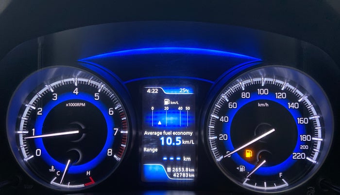 2019 Maruti Baleno ZETA PETROL 1.2, Petrol, Manual, 42,783 km, Odometer Image