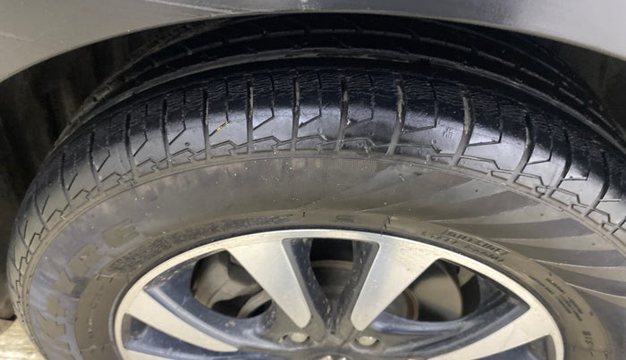 2021 Maruti S Cross ZETA AT 1.5, Petrol, Automatic, 19,936 km, Left Front Tyre Tread