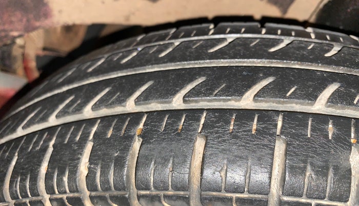 2019 Datsun Go A, Petrol, Manual, 25,749 km, Left Rear Tyre Tread