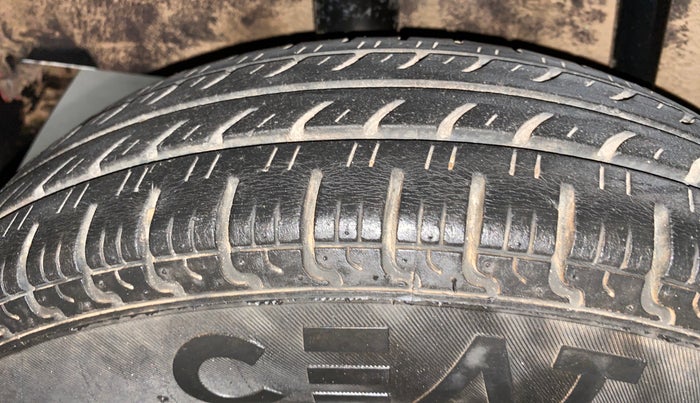 2019 Datsun Go A, Petrol, Manual, 25,749 km, Right Rear Tyre Tread