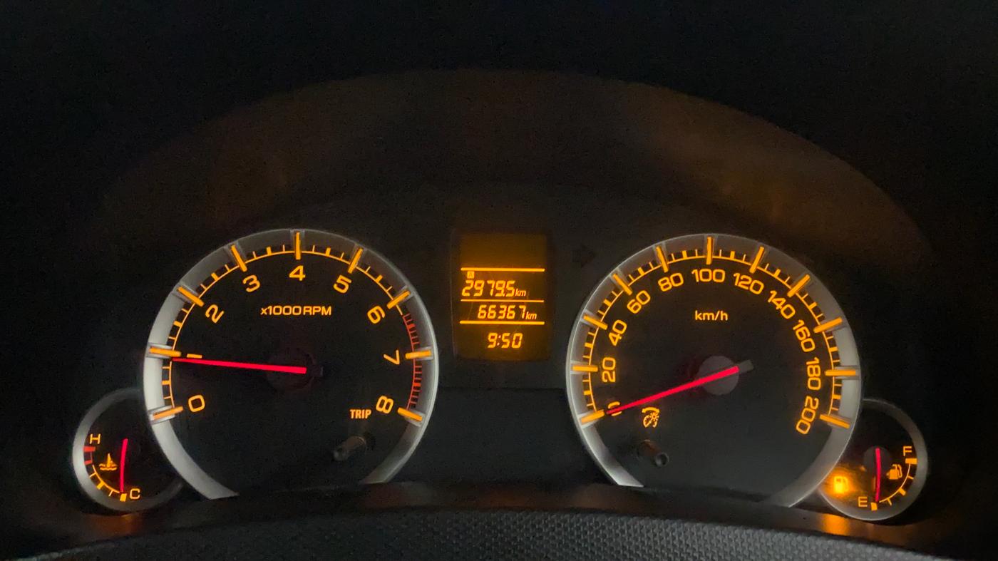 2013 Maruti Swift Dzire VXI, Petrol, Manual, 66,367 km, Odometer Image