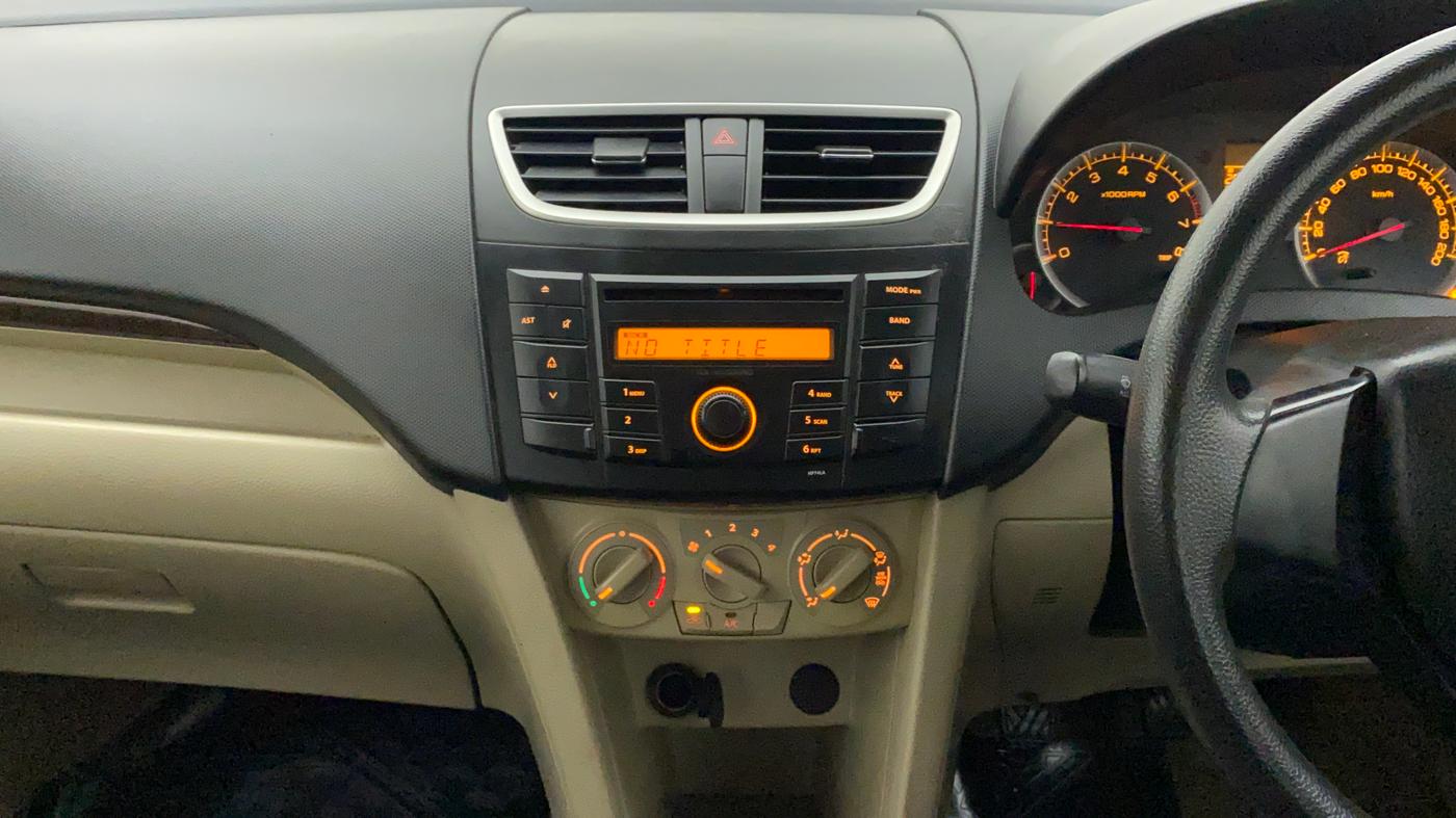 2013 Maruti Swift Dzire VXI, Petrol, Manual, 66,367 km, Air Conditioner