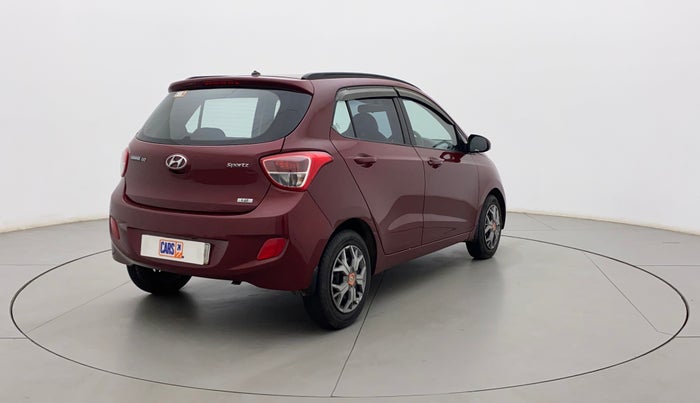 2016 Hyundai Grand i10 SPORTZ 1.2 KAPPA VTVT, Petrol, Manual, 82,409 km, Right Back Diagonal