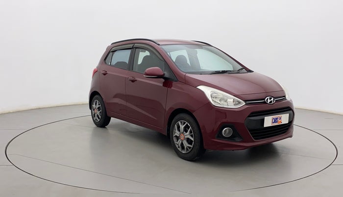 2016 Hyundai Grand i10 SPORTZ 1.2 KAPPA VTVT, Petrol, Manual, 82,409 km, Right Front Diagonal