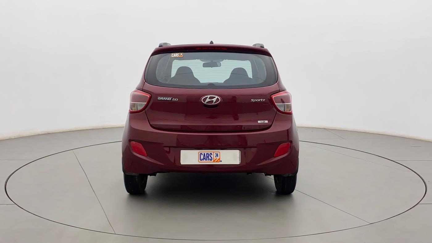 2016 Hyundai Grand i10 SPORTZ 1.2 KAPPA VTVT, Petrol, Manual, 82,409 km, Back/Rear