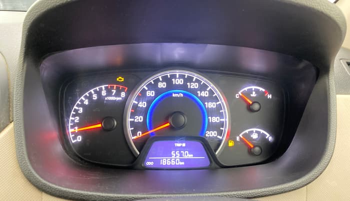 2017 Hyundai Grand i10 MAGNA AT 1.2 KAPPA VTVT, Petrol, Automatic, 18,660 km, Odometer Image