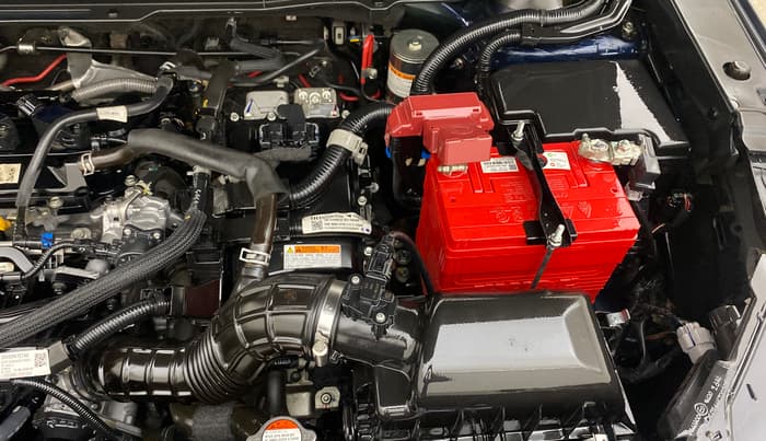 2022 Maruti Grand Vitara ALPHA PLUS HYBRID ECVT, Hybrid, Automatic, 57,560 km, Engine View - Left