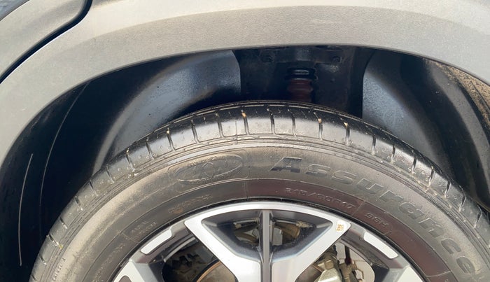 2022 KIA SELTOS GTX PLUS 1.4, Petrol, Manual, 40,260 km, Left Rear Tyre Tread