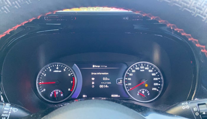 2022 KIA SELTOS GTX PLUS 1.4, Petrol, Manual, 40,260 km, Odometer Image