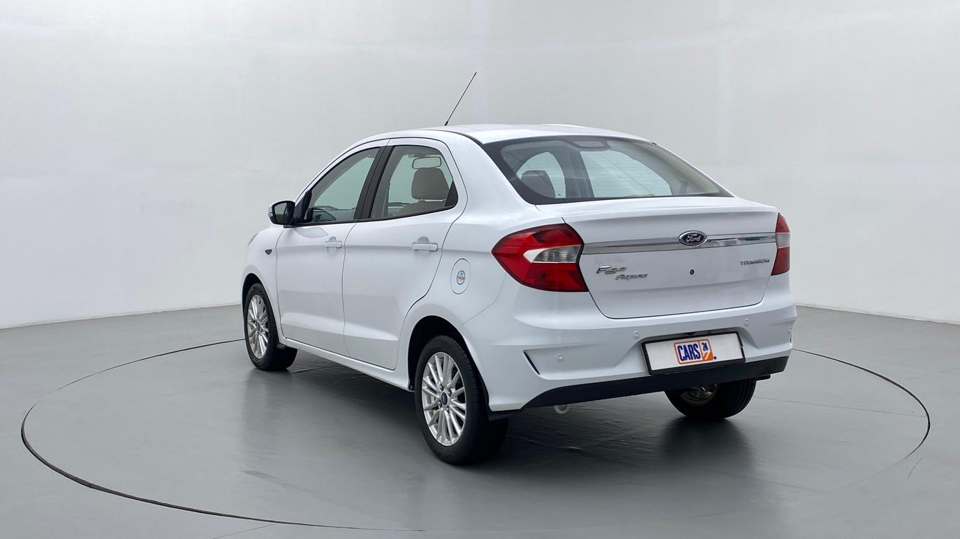 2019 Ford Figo Aspire 1.2 TITANIUM PETROL, Petrol, Manual, 7,756 km, Left Back Diagonal