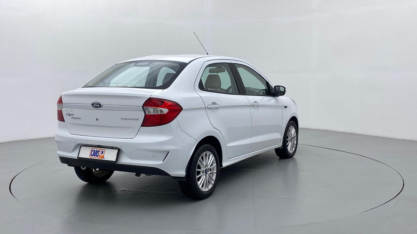2019 Ford Figo Aspire 1.2 TITANIUM PETROL, Petrol, Manual, 7,756 km, Right Back Diagonal