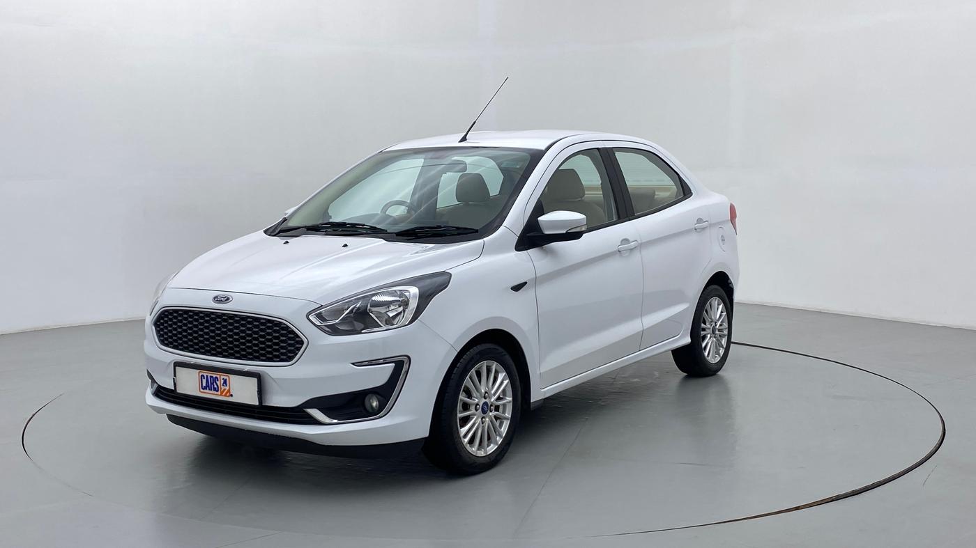 2019 Ford Figo Aspire 1.2 TITANIUM PETROL, Petrol, Manual, 7,756 km, Left Front Diagonal