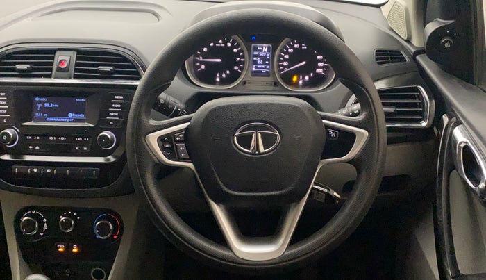 2017 Tata Tiago XZA PETROL, Petrol, Automatic, 50,971 km, Steering Wheel Close Up