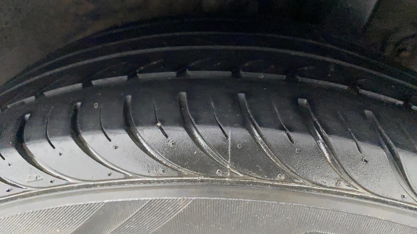 2014 Hyundai Xcent S 1.2, Petrol, Manual, 71,223 km, Left Rear Tyre Tread