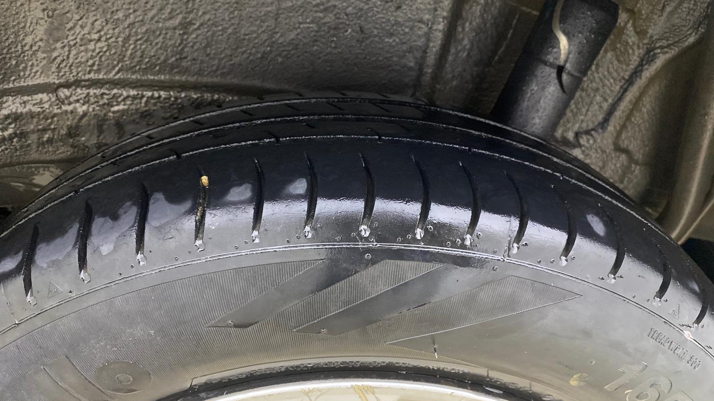 2019 Maruti New Wagon-R VXI 1.0, Petrol, Manual, 96,822 km, Left Rear Tyre Tread