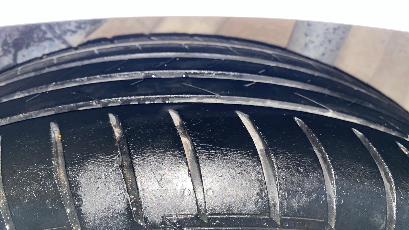 2019 Hyundai Verna 1.6 VTVT SX O, Petrol, Manual, 89,129 km, Left Rear Tyre Tread