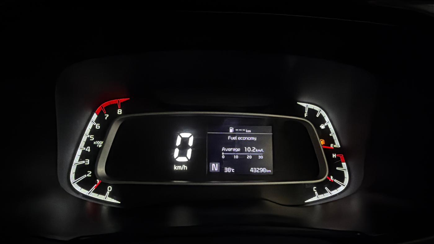 2021 KIA SONET HTX 1.0 IMT, Petrol, Manual, 43,282 km, Odometer Image