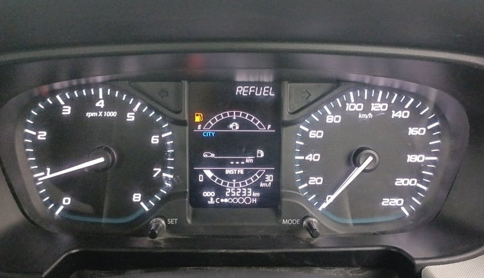 2022 Tata PUNCH PURE MT, Petrol, Manual, 25,231 km, Odometer Image