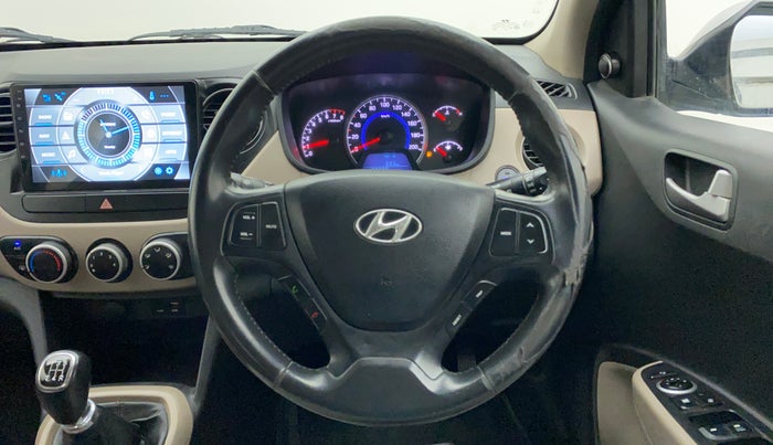 2016 Hyundai Grand i10 ASTA 1.2 KAPPA VTVT, Petrol, Manual, 97,650 km, Steering Wheel Close Up