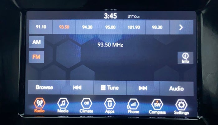2019 Jeep Compass 2.0 LIMITED, Diesel, Manual, 41,236 km, Infotainment System