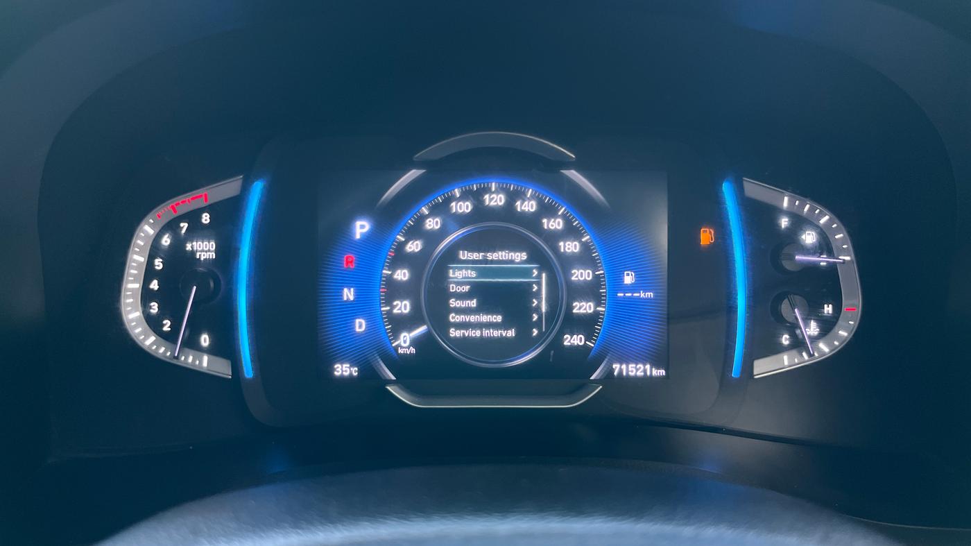 2020 Hyundai Creta SX (O) 1.4 TURBO DCT, Petrol, Automatic, 71,521 km, Odometer Image