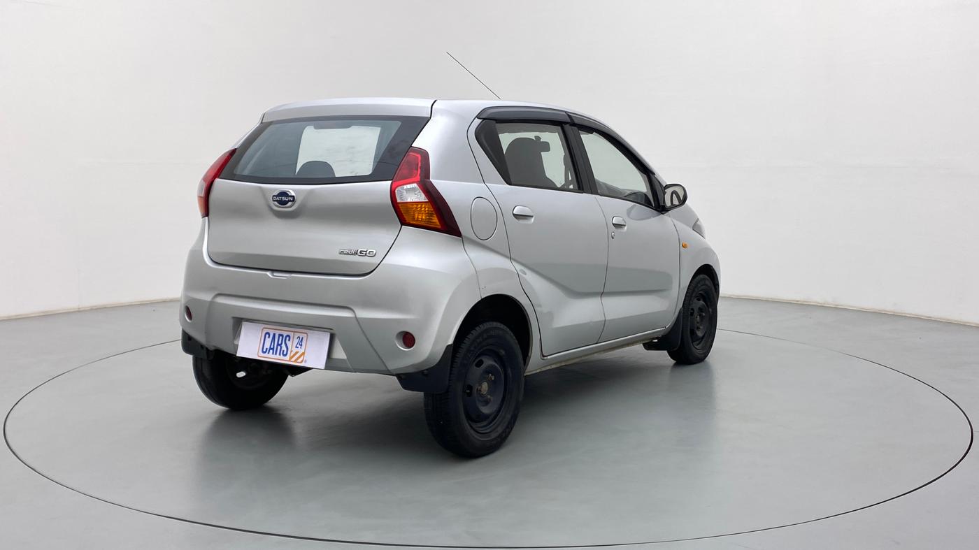 2017 Datsun Redi Go S, Petrol, Manual, 58,378 km, Right Back Diagonal