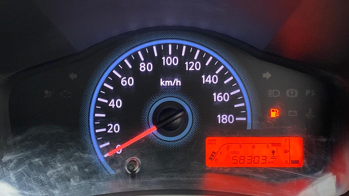 2017 Datsun Redi Go S, Petrol, Manual, 58,378 km, Odometer Image