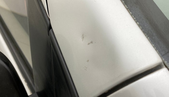 2017 Datsun Redi Go S, Petrol, Manual, 58,378 km, Right A pillar - Slightly dented