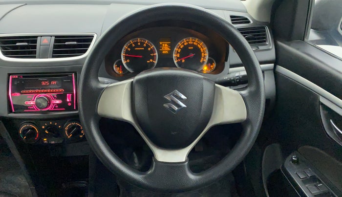 2014 Maruti Swift VXI D, Petrol, Manual, 47,966 km, Steering Wheel Close Up