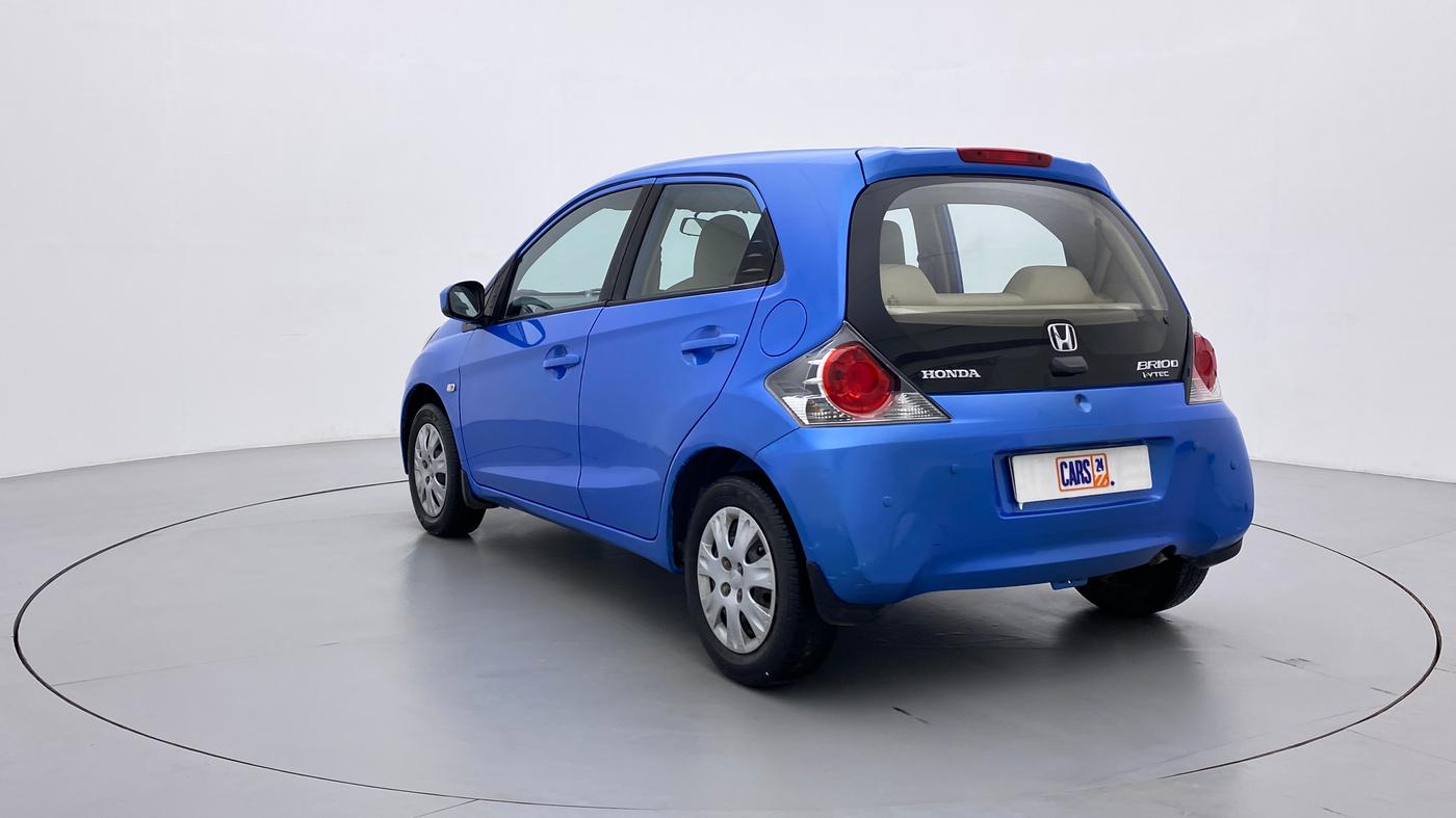 2012 Honda Brio 1.2 S MT I VTEC, Petrol, Manual, 53,072 km, Left Back Diagonal