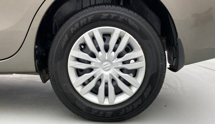 2018 Maruti Dzire VXI, CNG, Manual, 51,829 km, Left Rear Wheel