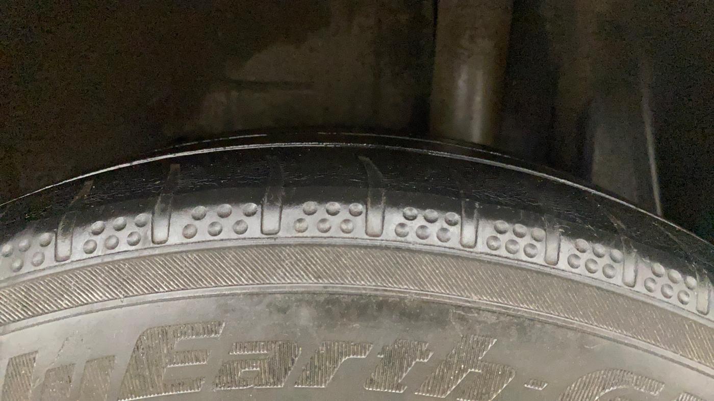 2020 Ford FREESTYLE TITANIUM PLUS 1.2 PETROL, Petrol, Manual, 1,17,947 km, Left Rear Tyre Tread