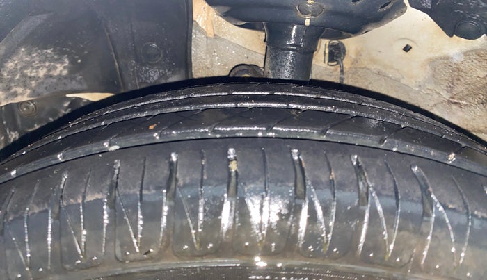 2019 Honda Amaze 1.2L I-VTEC VX CVT, Petrol, Automatic, 75,104 km, Left Front Tyre Tread
