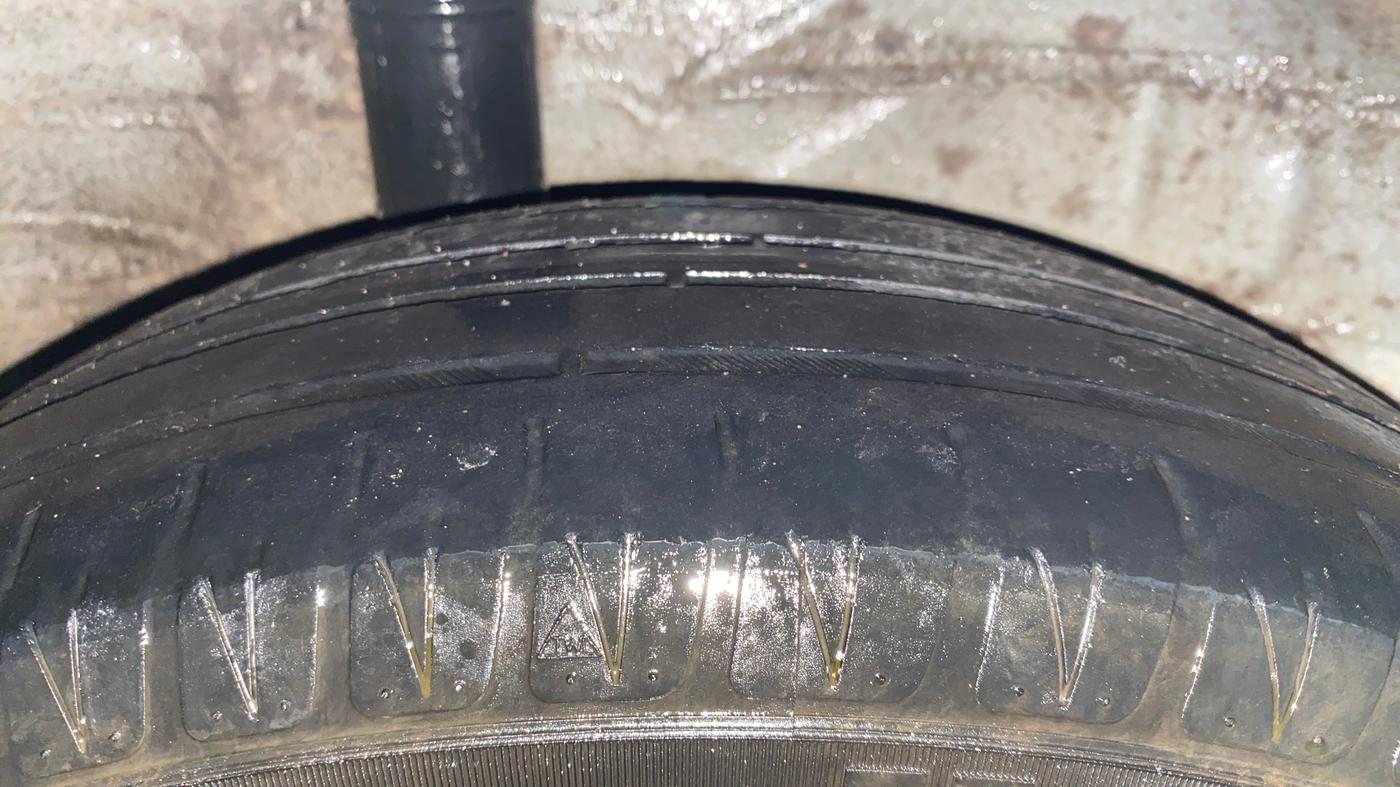 2019 Honda Amaze 1.2L I-VTEC VX CVT, Petrol, Automatic, 75,104 km, Right Rear Tyre Tread