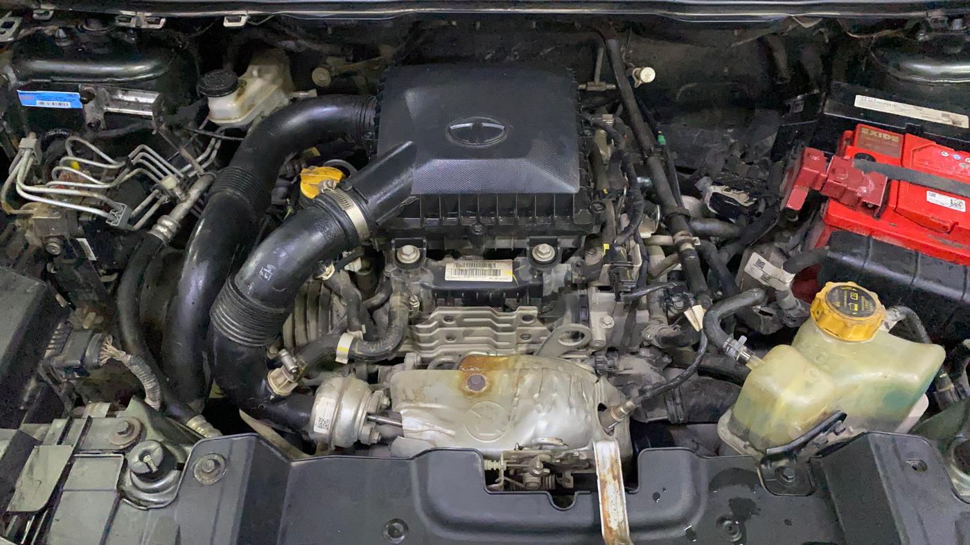 2021 Tata NEXON XZA PLUS PETROL, Petrol, Automatic, 27,884 km, Engine View