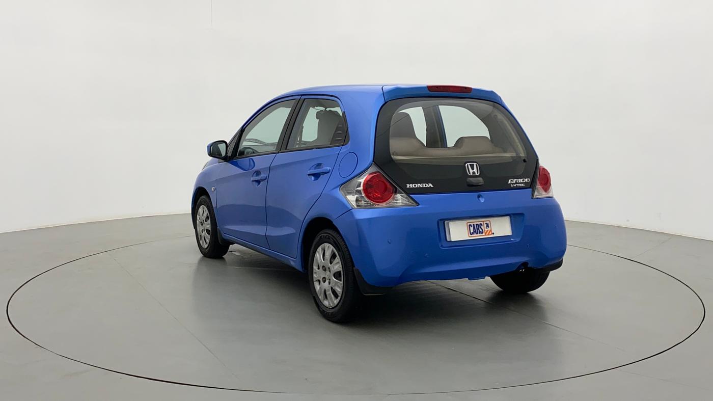 2012 Honda Brio S MT, Petrol, Manual, 63,062 km, Left Back Diagonal