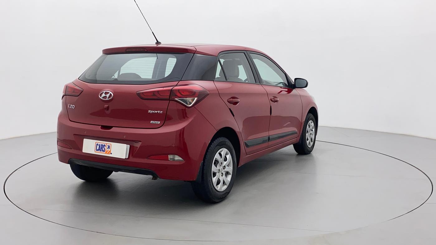 2016 Hyundai Elite i20 SPORTZ 1.2, Petrol, Manual, 39,004 km, Right Back Diagonal
